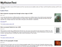Tablet Screenshot of m.myvisiontest.com
